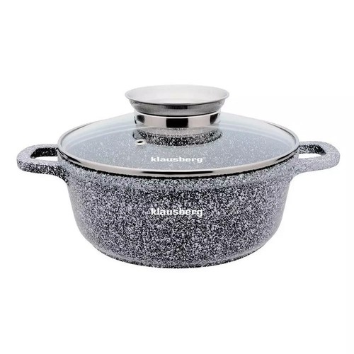 Marmorierter topf mit - marmorierter,