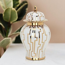 Ingwerglas aus Keramik mit