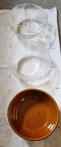 Salatschüsseln aus glas - aus,