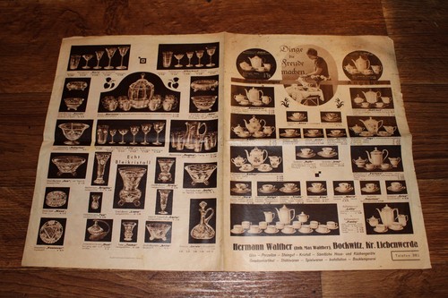 Katalog prospekt 1930 1940 - prospekt,