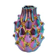 Deko Vase Ø16x21cm Bunt