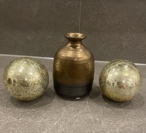 Dekokugeln aus glas und - 2x,