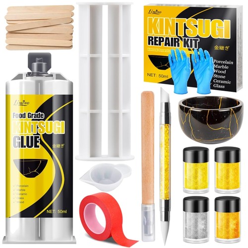 Kintsugi reparaturset gold - kintsugi,